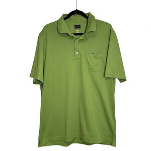 Greg Norman Men’s L Green Golf Polo Shirt